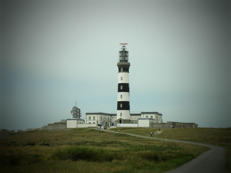 Le phare du Créac'h, à l'ouest de l'île d'Ouessant